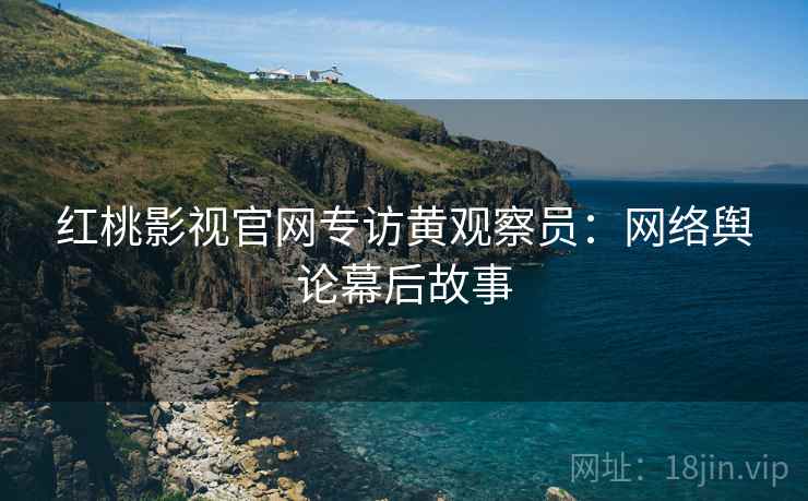 红桃影视官网专访黄观察员：网络舆论幕后故事