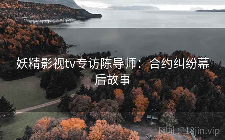 妖精影视tv专访陈导师：合约纠纷幕后故事